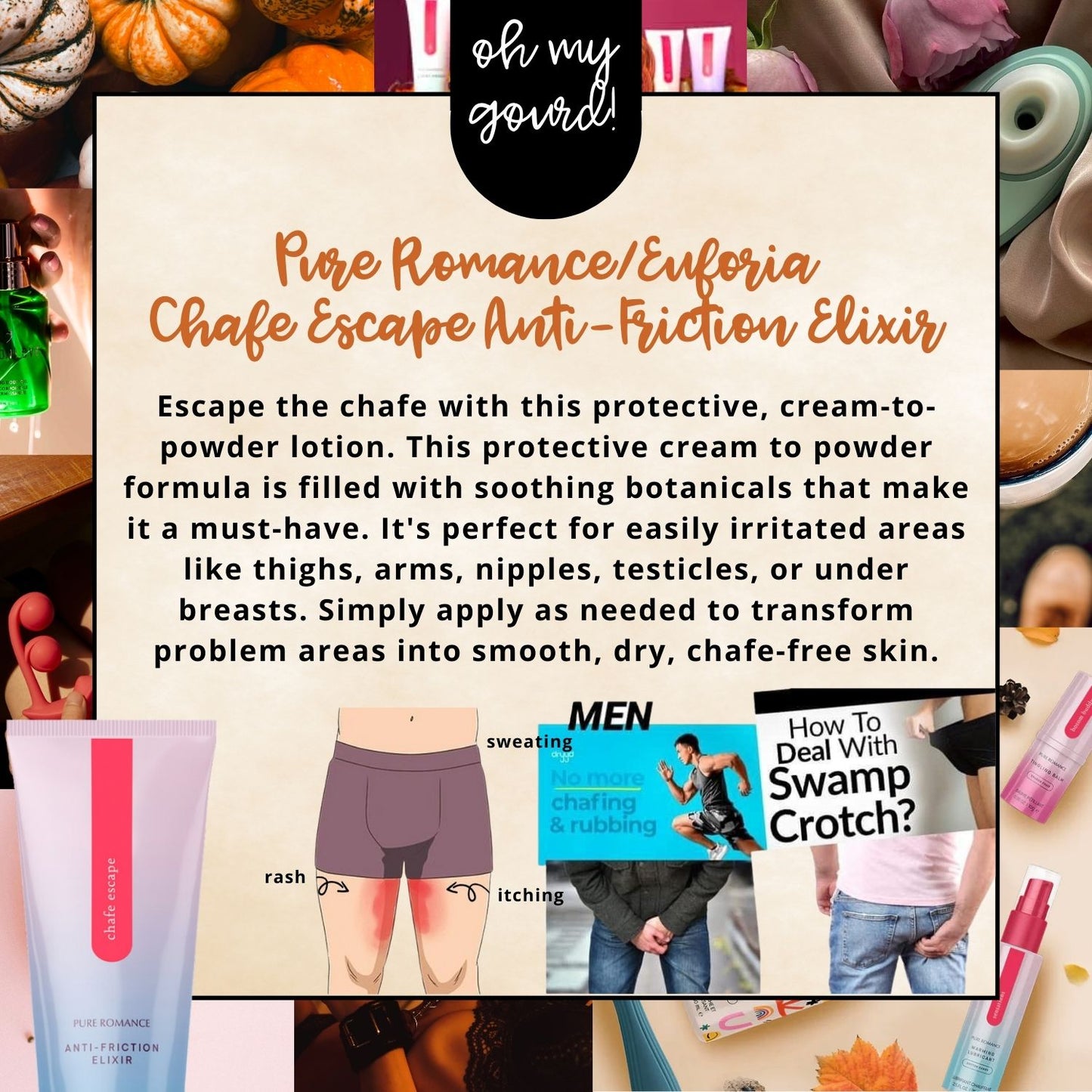 Chafe Escape Anti-Friction Cream-to-Powder