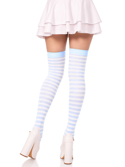 Cari Striped Stockings