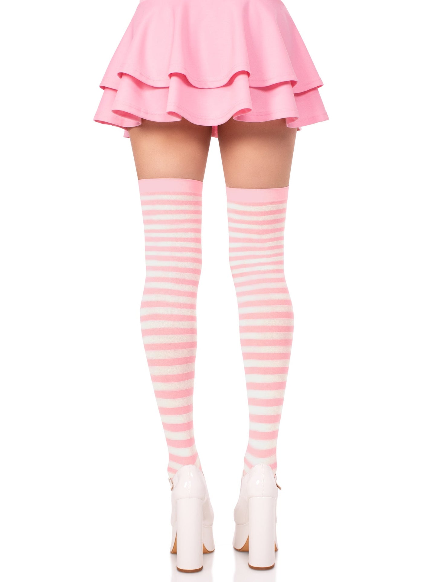 Cari Striped Stockings
