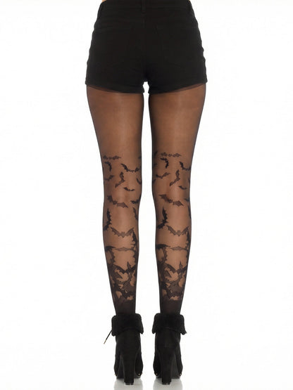 Bat Wing Sheer Tights