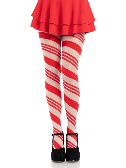 Arya Sheer Candy Striped Tights
