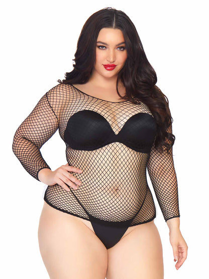 So Chill Fishnet Long Sleeve Shirt
