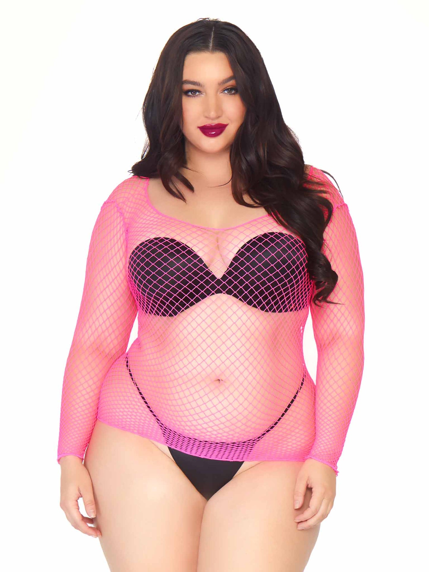 So Chill Fishnet Long Sleeve Shirt