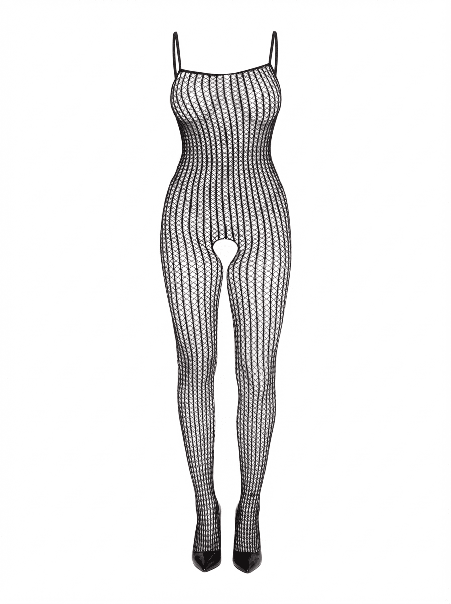 Plus Love Game Net Bodystocking