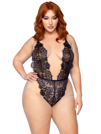 Plus Love Affair Robe & Teddy Set