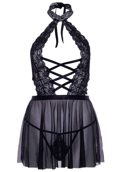 Do Not Disturb Lace Babydoll