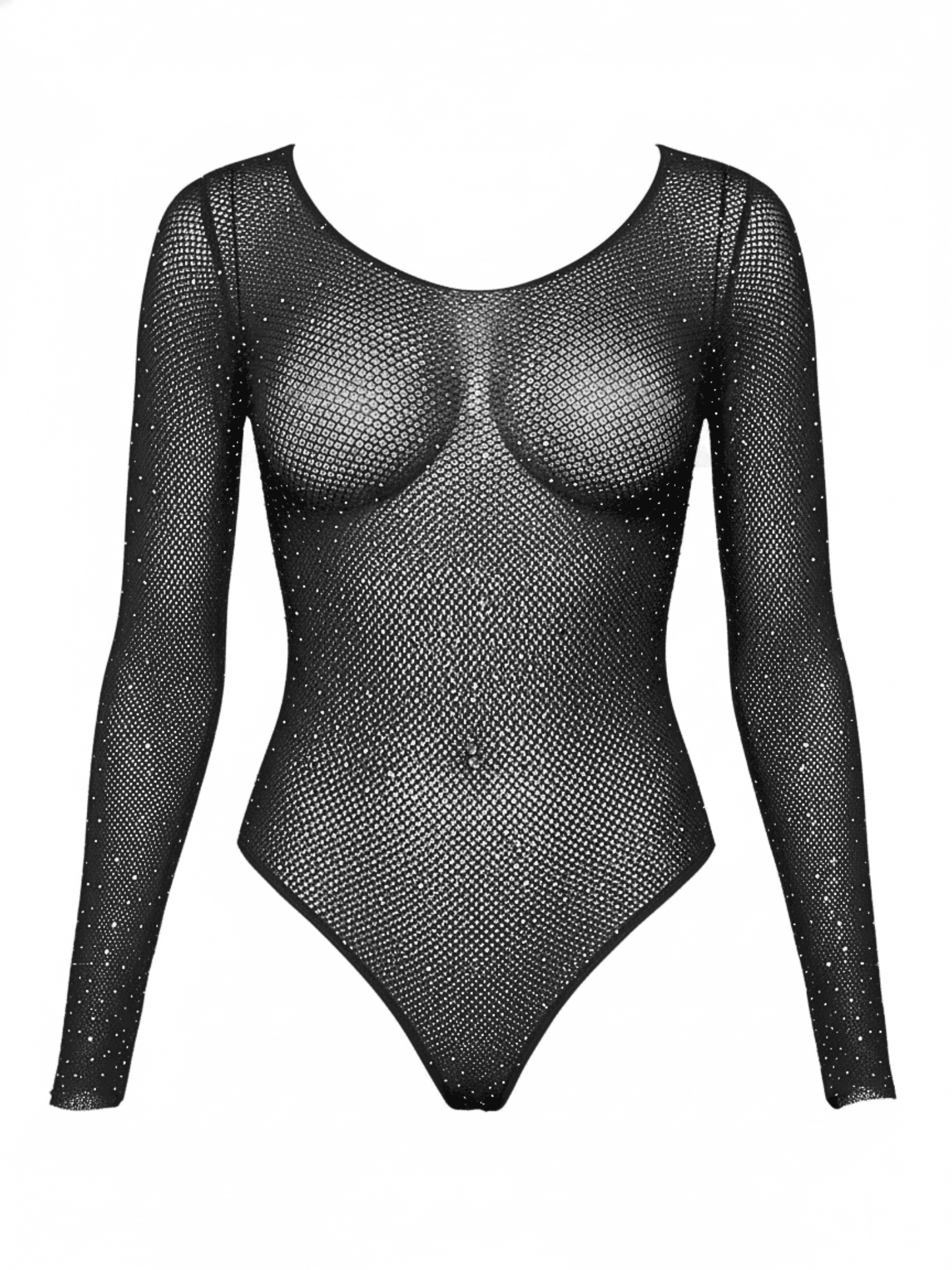 Falling 4 U Rhinestone Bodysuit