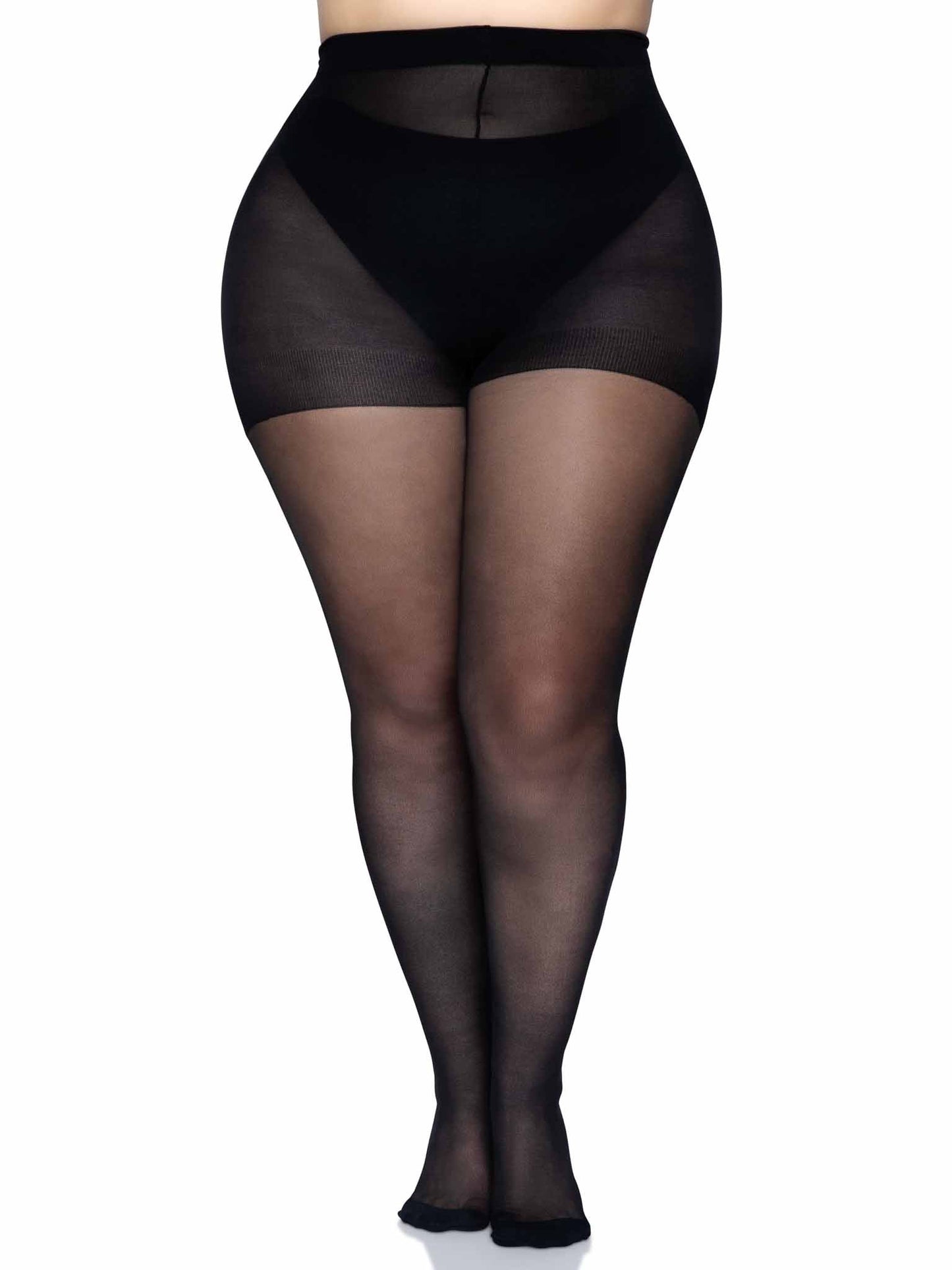 Nyx Plus Cuban Heel Tights