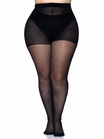 Nyx Plus Cuban Heel Tights