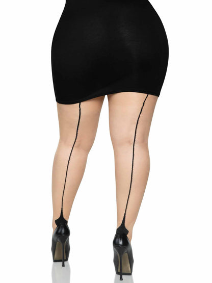 Nyx Plus Cuban Heel Tights