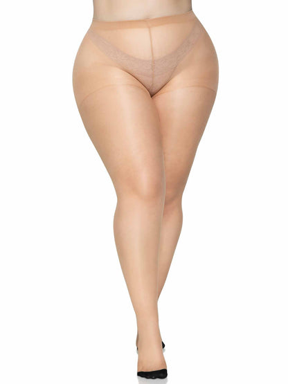 Nyx Plus Cuban Heel Tights