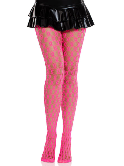 Lyric Eyelet Net Tights