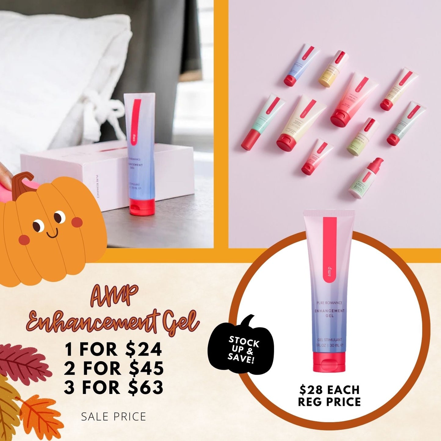 Amp Fast-Acting Cooling Arousal Gel