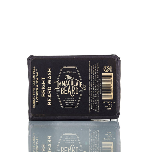 Natural Beard Wash Bar | Beard Shampoo | The Immaculate Beard