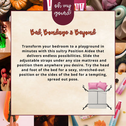 Bed, Böndage & Beyond Under-Bed Restraīnts