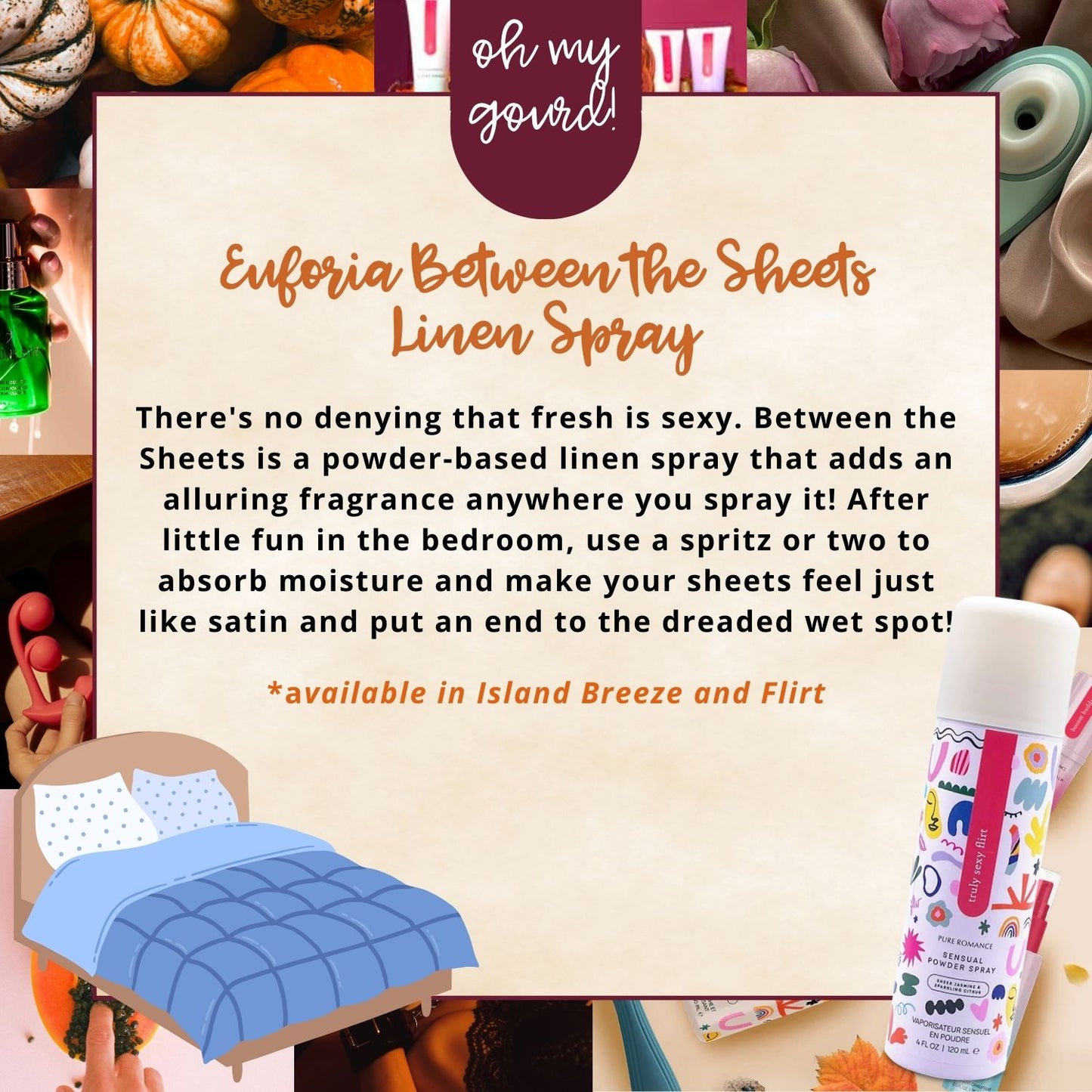 Between the Sheets Linen Spray