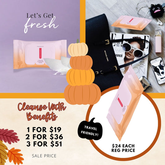 Cleanse with Benefits Tingling Feminine Wipes