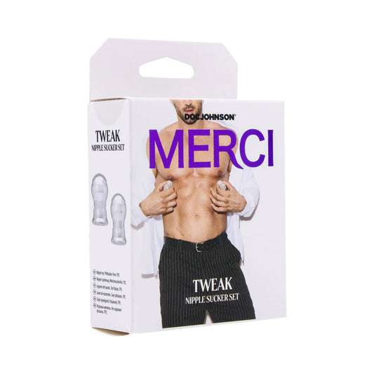 Merci Tweak Clear Nipple Sucker Set