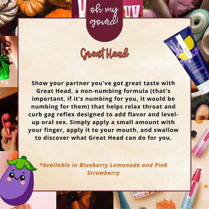 Great Head Gag Reflex Reducer