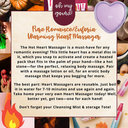 Heart Massager Reusable Hot Stone Pack