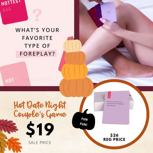 Hot Date Night Couple's Card Game
