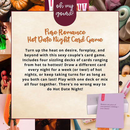 Hot Date Night Couple's Card Game