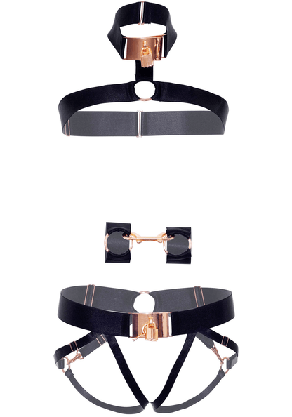 Under Lock n' Key Harness Set