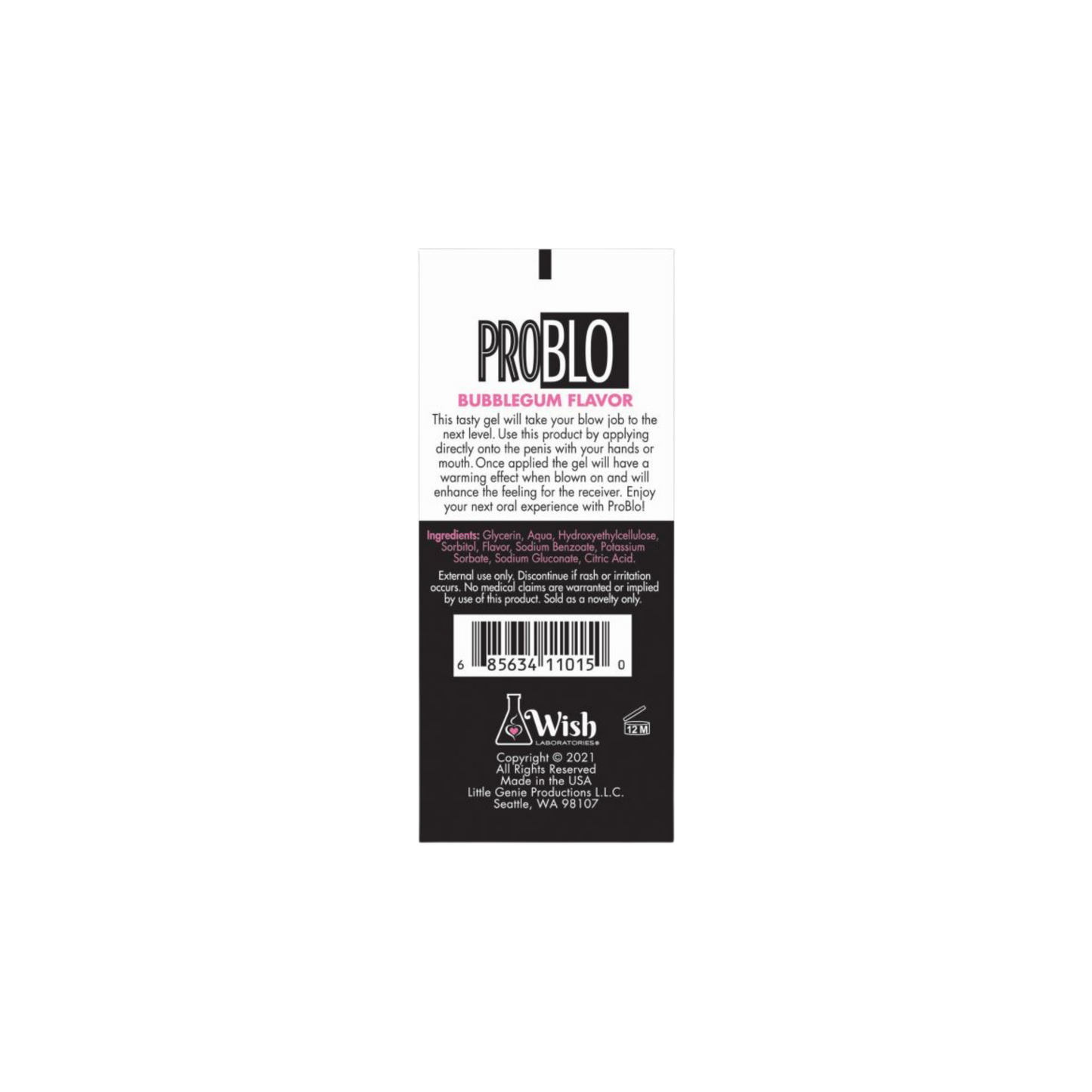 Pro Blo Oral Pleasure Gel