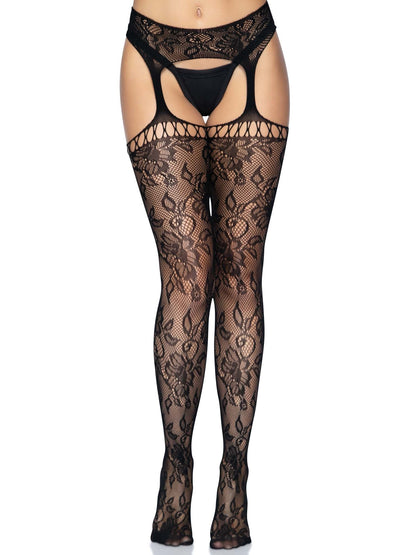 Karina Lace Garter Belt Stockings