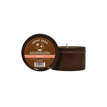 Massage Candle - Hemp Seed