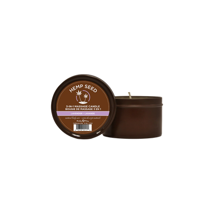Massage Candle - Hemp Seed