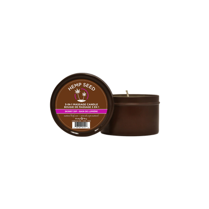 Massage Candle - Hemp Seed