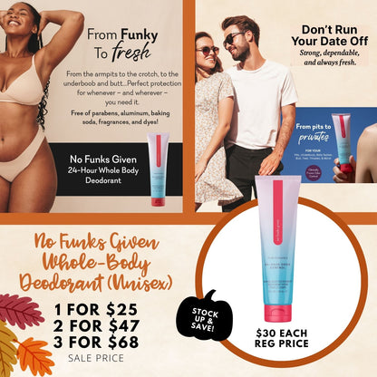 No Funks Given Whole-Body Deodorant