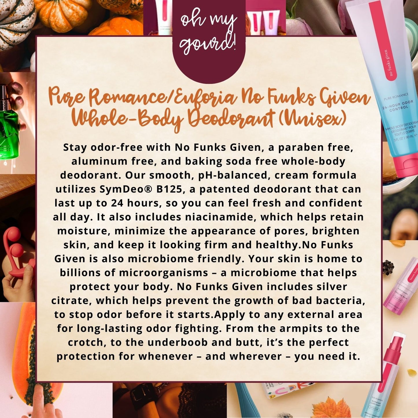 No Funks Given Whole-Body Deodorant