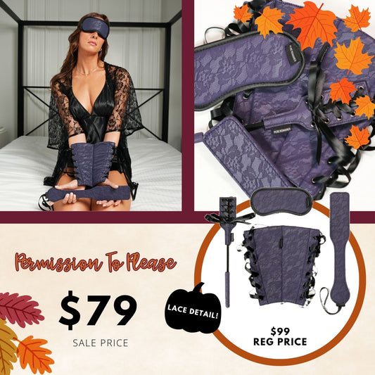 Permission To Please Fantasy Restraīnt Set