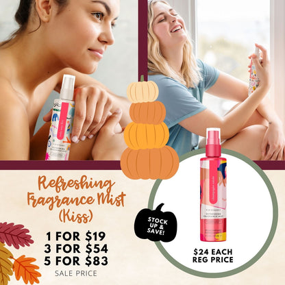 Refreshing Body Mist (Kiss)
