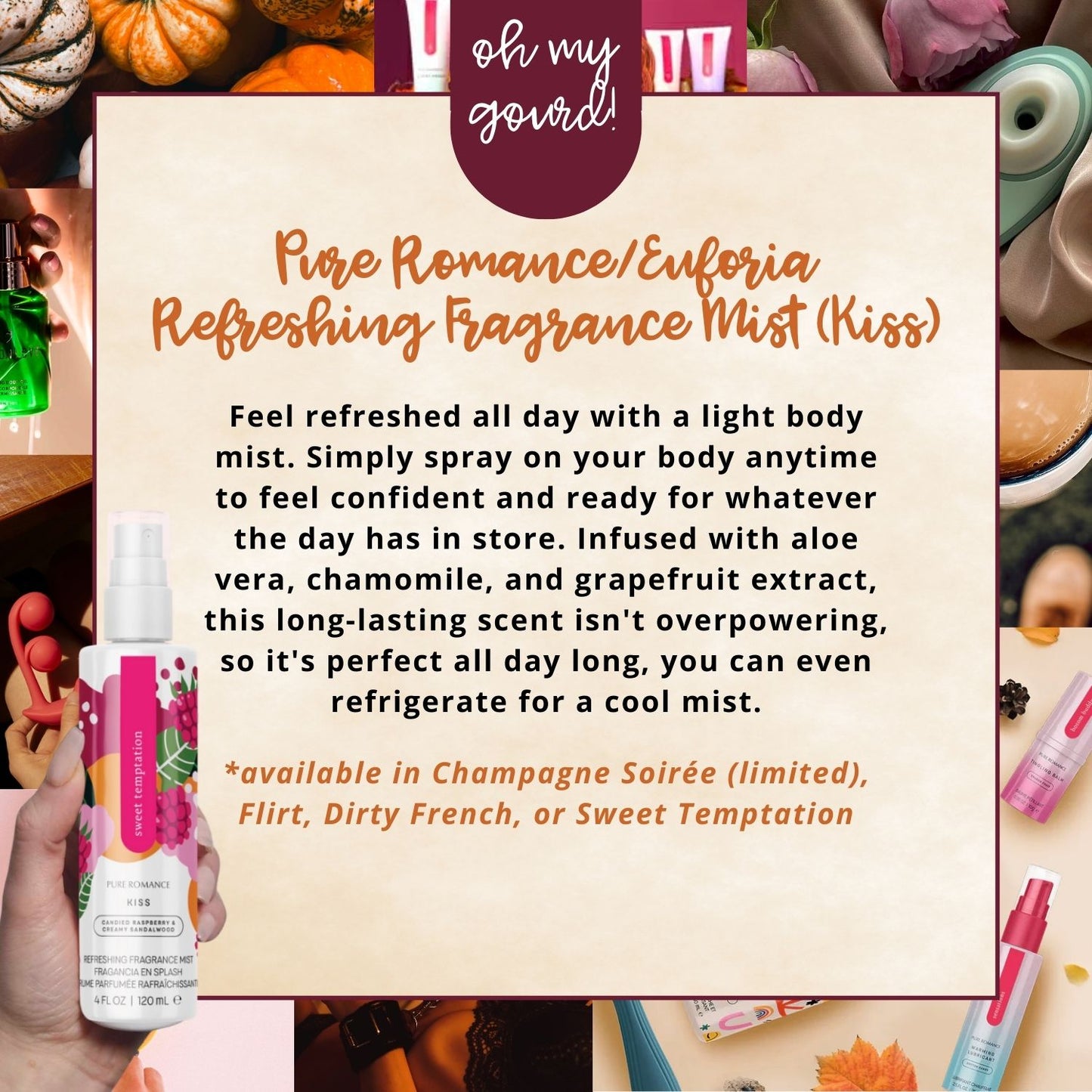 Refreshing Body Mist (Kiss)