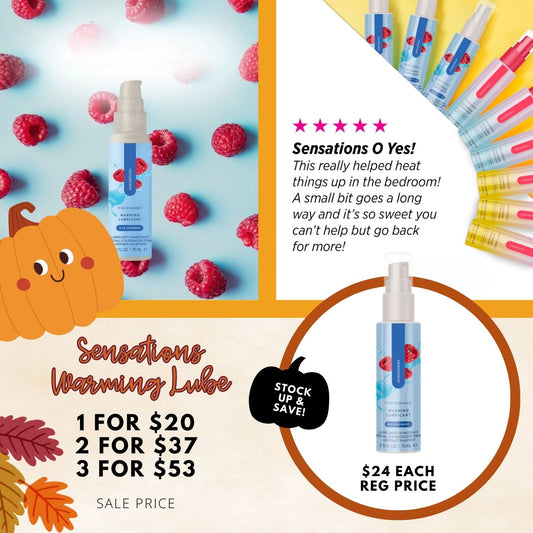 Sensations Warming Lubricant