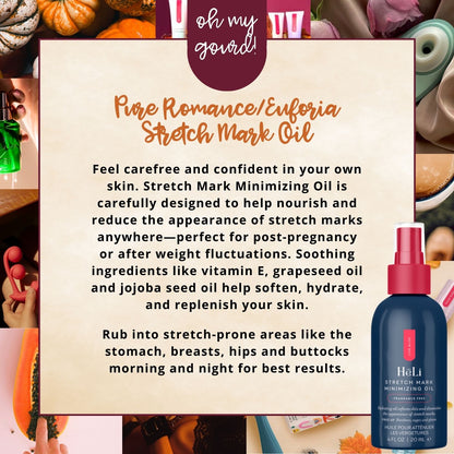 Stretch Mark Minimizing Oil