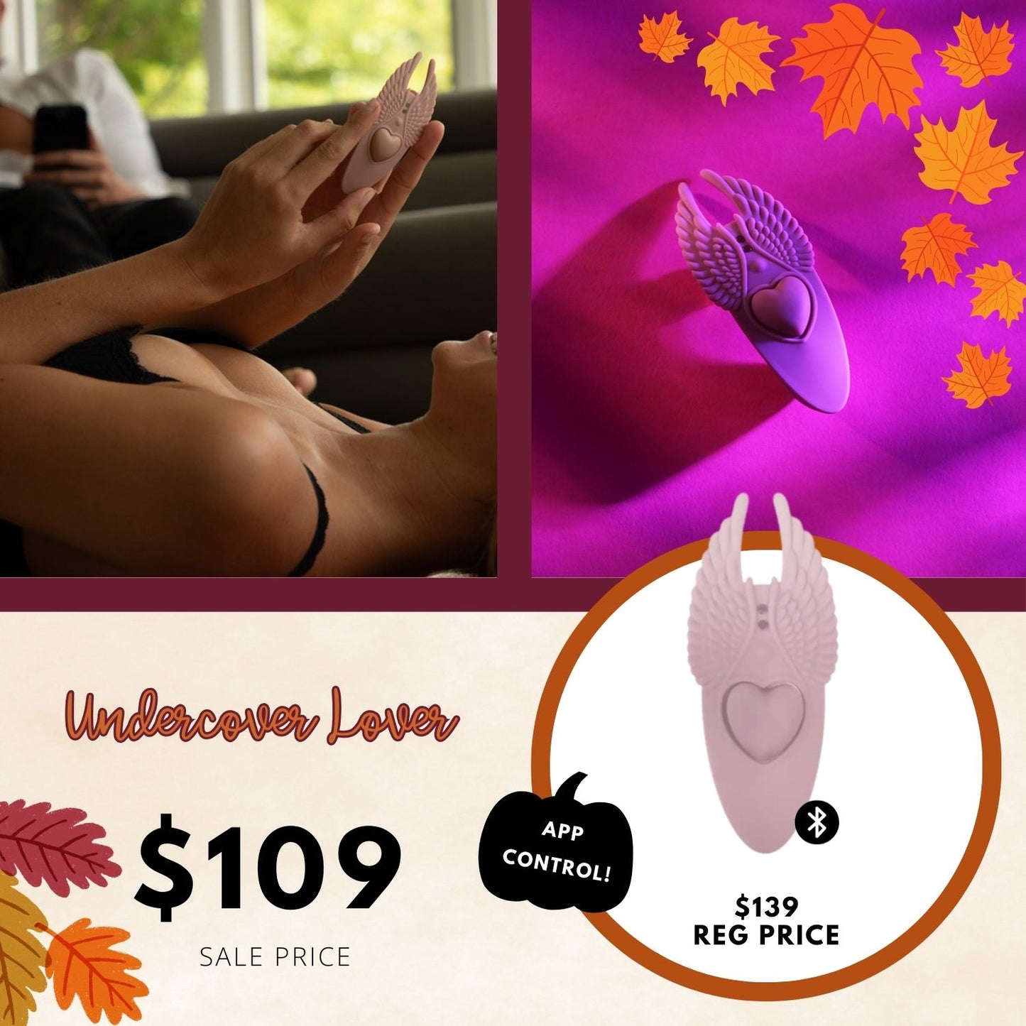 Undercover Lover App-Controlled Panty Vībe