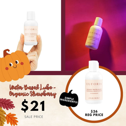 Water-Based Lubricant - Organic Strawberry