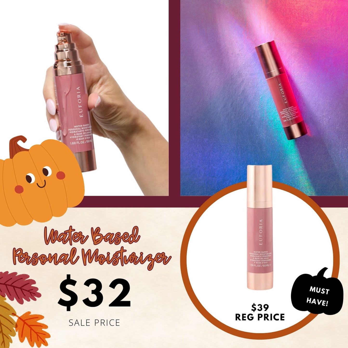 Water-Based Personal Moisturizer