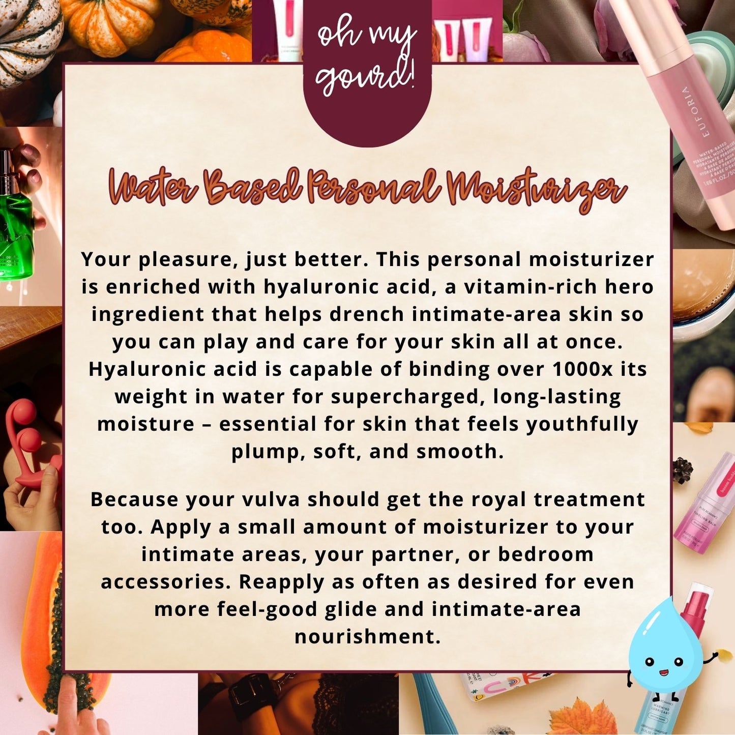 Water-Based Personal Moisturizer