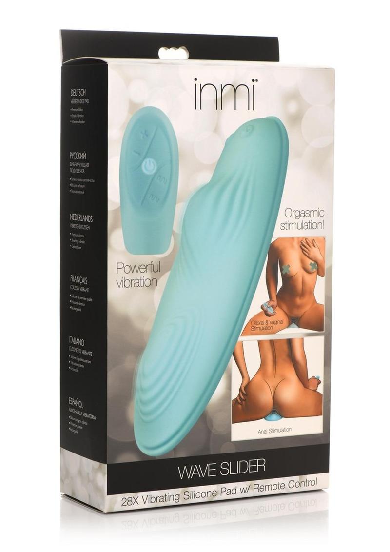 Inmi Wave Slider 28x Vibrating Silicone Pad with Remote Control
