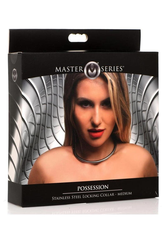 Master Series Possession Stainless Steel Locking Day Collar
