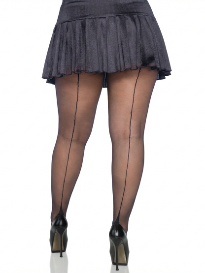 Nyx Plus Cuban Heel Tights