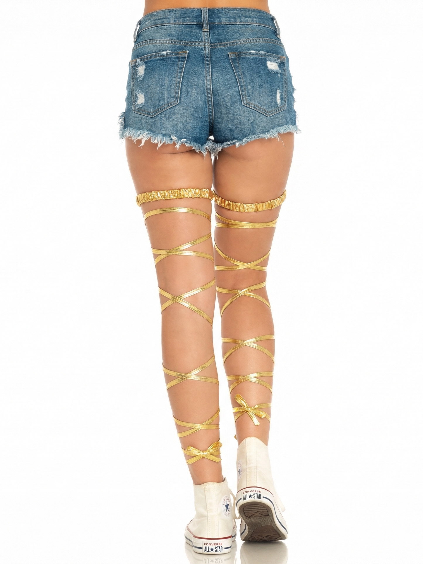 Sara Lamé Garter Leg Wraps